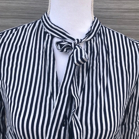 Zara striped blouse Size Small - Picture 6 of 9